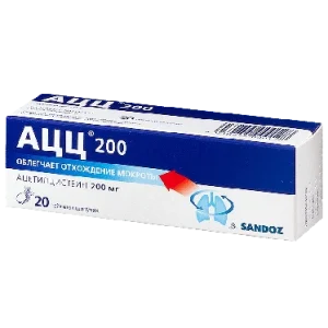 ACC 200, effervescent tablets 20 pcs Exp 07.2026