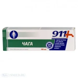 911 CHAGA Gel-balm for joints 100m