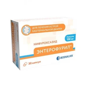 Enterofuril capsules 100 mg No. 30