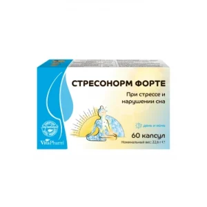 СТРЕСОНОРМ ФОРТЕ капсули №60