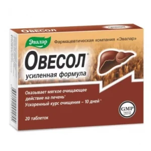 Ovesol Strengthened tablet formula Evalar No. 20