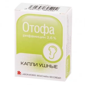 Отофа капли ушные 10мл