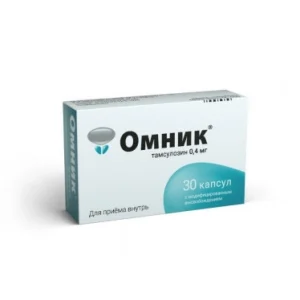 Омнік капсули з модиф. вивільн. 0,4мг №30