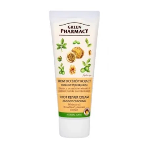 Green Pharmacy - Crack-Healing Foot Cream. Walnut Oil, Psyllium Broadleaf Extract, 75 ml