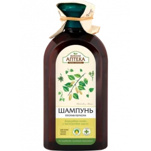 Green Pharmacy - Шампунь против перхоти Березовые почки и касторовое масло 350ml