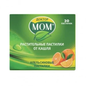 Доктор Мом пастилки Апельсин №20