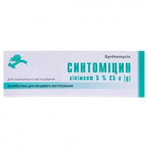 Синтомицин линимент 5% 25 г