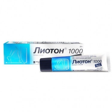 Lioton 1000 gel 1000 U/g 30g