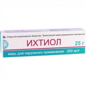 Іхтіолова мазь 20% 25г туб