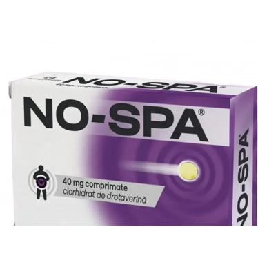NoSpa 40mg 100 tablets Romania