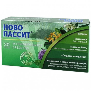Novo-Passit 30 tab
