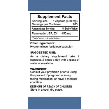Capsules - Pancreatin #100 - Image 3