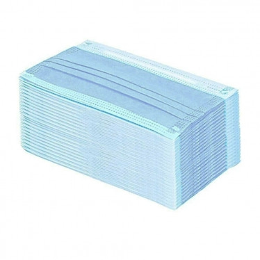 50PCS Disposable Face shield mask Surgical Medical Dental Industrial 3Ply EarLoop US - Image 3