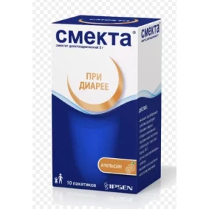 Смекта порошок для приготування суспензії для прийому всередину Апельсин 3 г 10 пакетиків