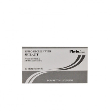 Suppositories with Shilajit Mummyo (10 pcs)